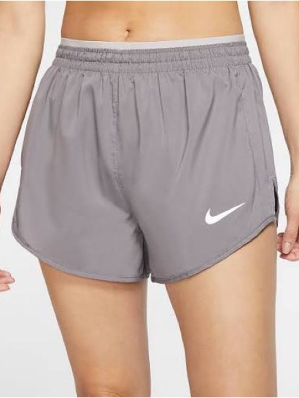 Nike Women's Tempo 3” Running Shorts in Gunsmoke